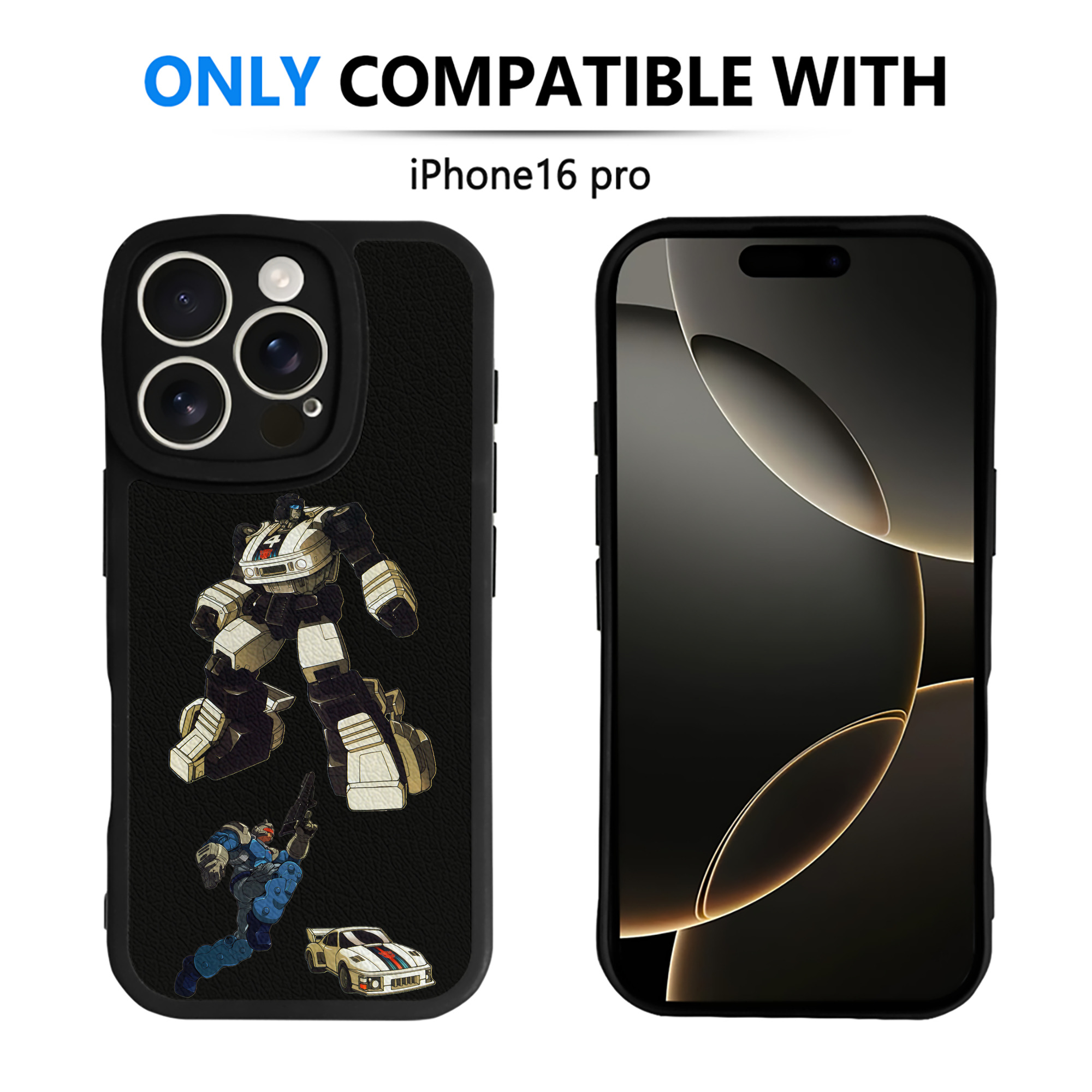 （画像用）  【iPhone 16シリーズ対応】シリコンスマホケース（レザー調） 材質：シリコン